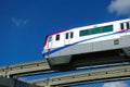 Monorail nice view Expo city japan