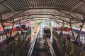 Monorail station of Bukit Bintang in Kuala Lumpur, Malaysia Royalty Free Stock Photo