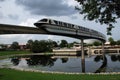 Monorail Train in Epcot Royalty Free Stock Photo