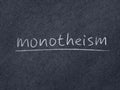 Monotheism