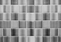 Monotone Black and White Shiny Flooring or Wall Tile Glass Background Textured for Modern Interior Design Style