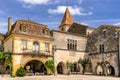 Monpazier in the Dordogne