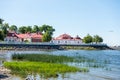 Monplaisir Palace and Garden in Peterhof Monplaisir inside of the summer palace of peter the great in Saint Pertersburg, Russia Royalty Free Stock Photo