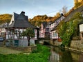 Monreal, one of the most beautiful towns in the Eifel, Germany