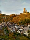 Monreal, one of the most beautiful towns in the Eifel, Germany Royalty Free Stock Photo