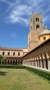 Monreale Cloister Royalty Free Stock Photo