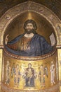 Monreale, mosaic of Christ Pantocrator