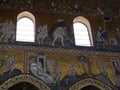 Monreale, Palermo, Sicily, Italy. May 10 2017. Details of Decoration and art in Monreale`s Cathedral Royalty Free Stock Photo