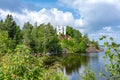 Monrepos park landscape, Vyborg, Russia