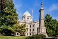 Monroe County Courthouse in Bloomington Indiana, USA, North America Royalty Free Stock Photo