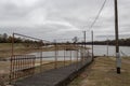 Monroe,Louisiana/U.S.A. Dec. 23,2017 Forsythe Park Boat Ramp on the Ouachita river