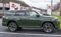 Monroeville, Pennsylvania, USA April 10, 2022 A used Toyota SUV for sale at a dealership