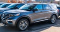 Monroeville, Pennsylvania, USA November 12, 2023 A Ford Explorer SUV for sale at a dealership