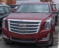 Monroeville, Pennsylvania, USA October 15, 2023 A Cadillac Escalade SUV for sale at a dealership