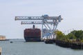 Monrovia container ship, Boston, MA, USA