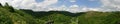 Monsal Head Panoramic View Derbyshire Royalty Free Stock Photo
