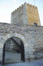 The donjon of Monsaraz castle, Portugal, southern Europe Royalty Free Stock Photo