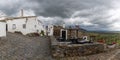 View of the historic world heritage village of Monsaraz in the Alentejo region of Portugal