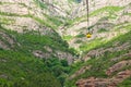 Monserrat funicular. Spain Royalty Free Stock Photo