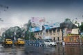 Monsoon abstract image of Kolkata