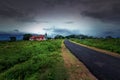 Monsoon climate landscape -Tamilnadu India