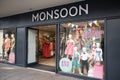 Monsoon fashion clothing store shop