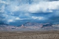 Monsoon storm, the Black Mountains, Arizona Royalty Free Stock Photo