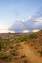 A Monsoon Storm over Arizona Royalty Free Stock Photo