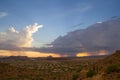 A Monsoon Storm over Arizona Royalty Free Stock Photo