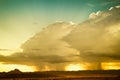 A Monsoon Storm over Arizona Royalty Free Stock Photo