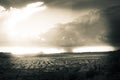 A Monsoon Storm over Arizona Royalty Free Stock Photo