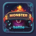 Monster battle GUI icon