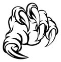 Monster Claw Hand Royalty Free Stock Photo