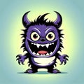 monster cute design cartoon illustration