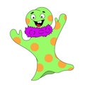 Monster hand puppet illustration. Royalty Free Stock Photo