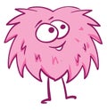 Image of cute monster, vector or color illustration Royalty Free Stock Photo