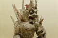 Monster statue of ancient asia