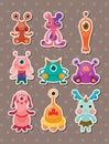 Monster stickers