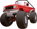 Monster truck Royalty Free Stock Photo