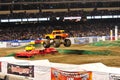 Monster truck at Angel Stadium Royalty Free Stock Photo