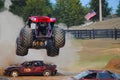 Monster truck Royalty Free Stock Photo