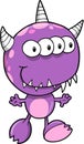 Monster Vector Illustration Royalty Free Stock Photo