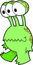 Monster Vector Illustration Royalty Free Stock Photo