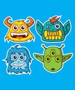 Monsters head pack 01