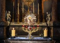 monstrance in the cathedral of Rennes