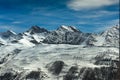 Mont Blanc - aircraft jetstreams