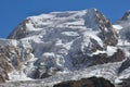 Mont Blanc de Tacul Royalty Free Stock Photo