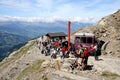 Nid d`Aigle the last station Mont Blanc Tramway