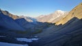 Mont Blanc. Italy. Valle Aosta. Col de malatra. Tor des Geants