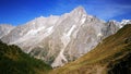 Mont Blanc. Italy. Valle d& x27;Aosta